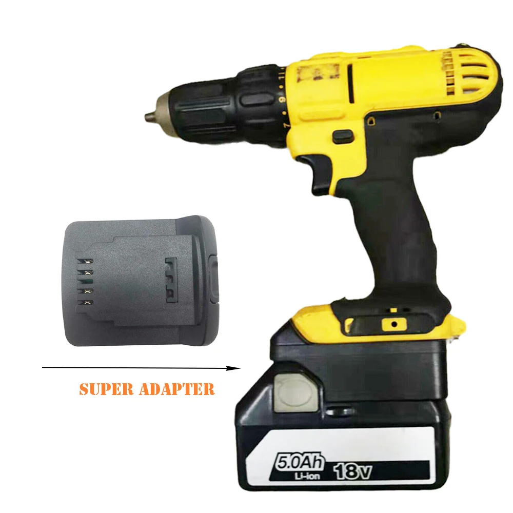 Battery Adapter for Hitachi 18V/36V BSL1830 BSL1850 BSL1825 to FOR dewalt XR 20V tool use DCB205 204
Battery Adapter for Hitachi 18V/36V BSL1830 BSL1850 BSL1825 to FOR dewalt XR 20V tool use DCB205 204