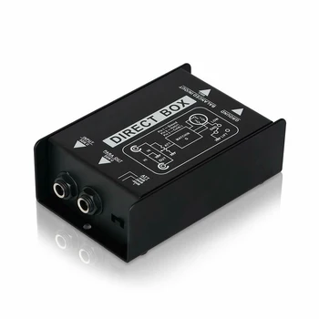 Audio Converter Balanced Unbalance Recording Connector Professional Amplifier Passive Di-Box Direct Box Accessory Single Channel
Audio Converter Balanced Unbalance Recording Connector Professional Amplifier Passive Di-Box Direct Box Accessory Single Channel