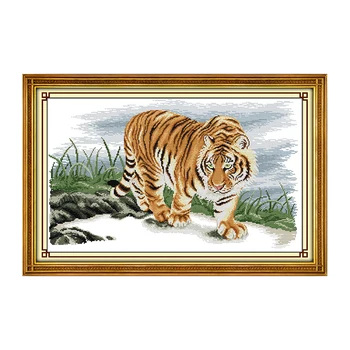 Joy Sunday New Arrival Tiger Style King CROSS-STITCH Set Children Handmade DIY Embroidery Kits for Home Decor and Surprise Gift
Joy Sunday New Arrival Tiger Style King CROSS-STITCH Set Children Handmade DIY Embroidery Kits for Home Decor and Surprise Gift