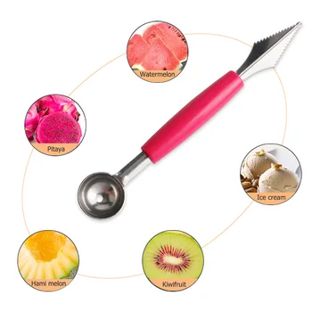 2 in1 Dual-head Fruit Carving Scoop Stainless Steel Watermelon Ice Cream Dig Ball Scoop Spoon Diy Assorted Cold Dishes Tool
2 in1 Dual-head Fruit Carving Scoop Stainless Steel Watermelon Ice Cream Dig Ball Scoop Spoon Diy Assorted Cold Dishes Tool