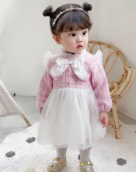 2020 Baby dress pink color sweet toddler kids dresses spring autumn princess party dress
2020 Baby dress pink color sweet toddler kids dresses spring autumn princess party dress