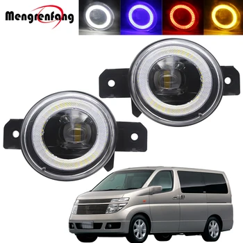 2in1 Design Car Right + Left LED Fog Light Assembly Angel Eye Daytime Running Lamp 30W H11 12V For Nissan Elgrand E51 2002 2003
2in1 Design Car Right + Left LED Fog Light Assembly Angel Eye Daytime Running Lamp 30W H11 12V For Nissan Elgrand E51 2002 2003