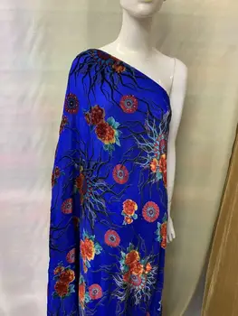 African Lace Fabric,2020 Embroidered Velvet Nigerian Lace Fabric Royal blue High Quality French tulle Lace Fabric For Women dres 
African Lace Fabric,2020 Embroidered Velvet Nigerian Lace Fabric Royal blue High Quality French tulle Lace Fabric For Women dres