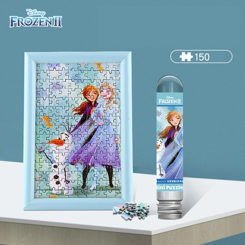 Disney Genuine Frozen 2 Fashion Test Tube Jigsaw 150 Miracle Mini Decompression Educational Toy Jigsaw Gift for Children
Disney Genuine Frozen 2 Fashion Test Tube Jigsaw 150 Miracle Mini Decompression Educational Toy Jigsaw Gift for Children