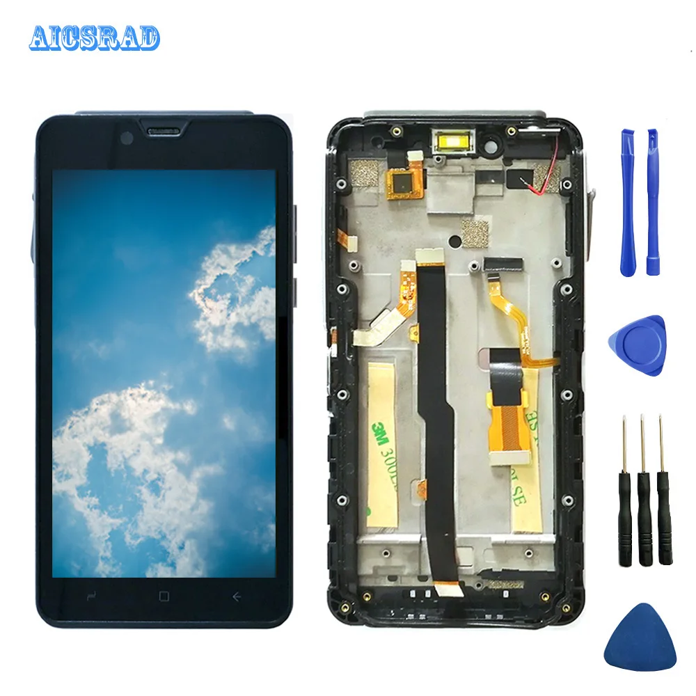 AICSRAD для Elephone Soldier ЖК дисплей + сенсорный экран дигитайзер стеклянная панель