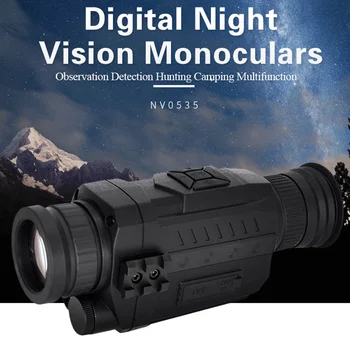 Infrared Digital Night Vision Monocular 5X Camera Video 200M Range Scope for Outdoor Hunting Camping Used To Takes Photos
Infrared Digital Night Vision Monocular 5X Camera Video 200M Range Scope for Outdoor Hunting Camping Used To Takes Photos