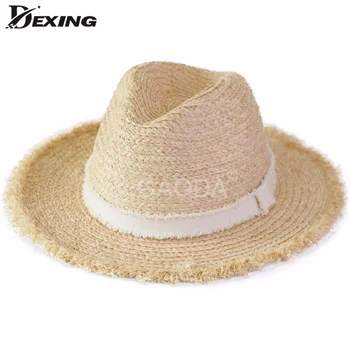Summer Sun Hats for Women Man Natural Straw Hat for Men UV Protection Beach Cap Jazz Panama Big Size Hat Chapeau Femme
Summer Sun Hats for Women Man Natural Straw Hat for Men UV Protection Beach Cap Jazz Panama Big Size Hat Chapeau Femme