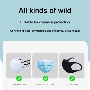 Best! Mask Strap Extender Anti-Tightening Mask Holder Hook Ear Strap Accessories Ear Grips Extension Mask Buckle Ear Pain ZJ
Best! Mask Strap Extender Anti-Tightening Mask Holder Hook Ear Strap Accessories Ear Grips Extension Mask Buckle Ear Pain ZJ