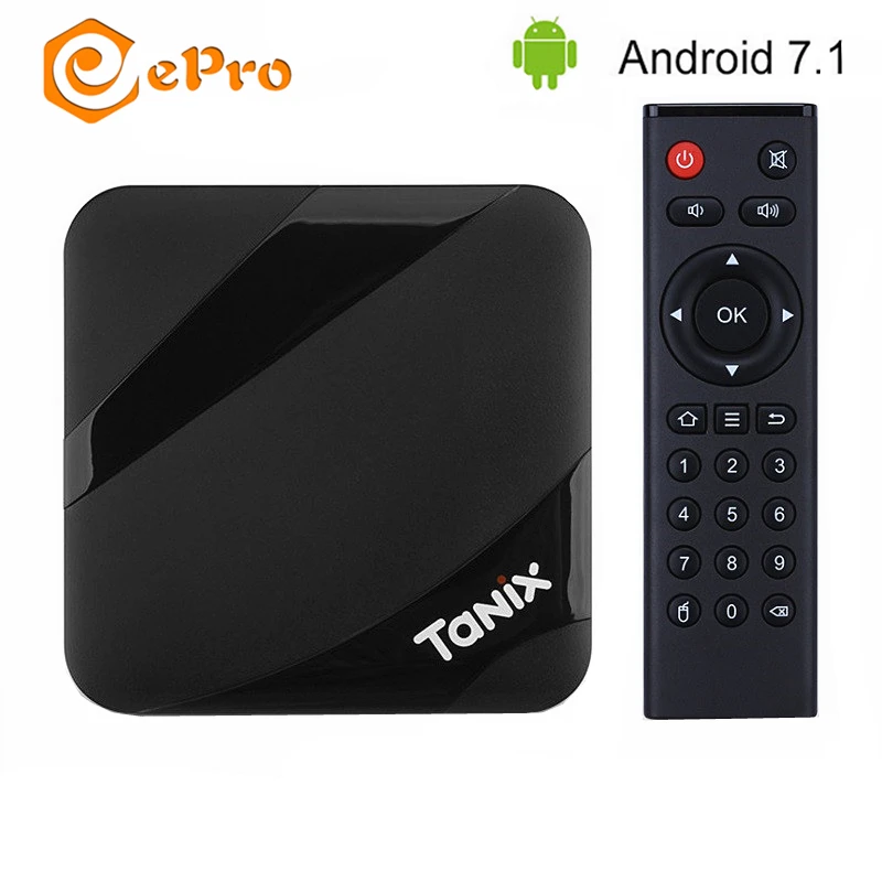 

Tanix TX3 Max TV Box 4K Android 7.1 2GB 16GB Tanix TX3 Amlogic S905W Quad Core 2.4G BT 4.1 WiFi Set Up Box Tanix TX3 Max S905W