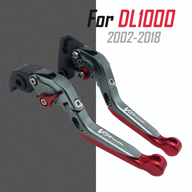 

For SUZUKI DL 1000 DL1000 V-Strom 2002-2018 2017 2016 2015 2014 Motorcycle CNC Adjustable Folding Extendable Brake Clutch Levers