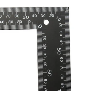 20x30cm Carpenter Ruler Roofing Square Dual Marking Right Angle Framing Durable