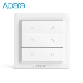 Original 2019 New Xiaomi Aqara Opple Wireless Scene Switch Wireless Switch Smart Light Switch Work With Aqara Home Apple HomeKit