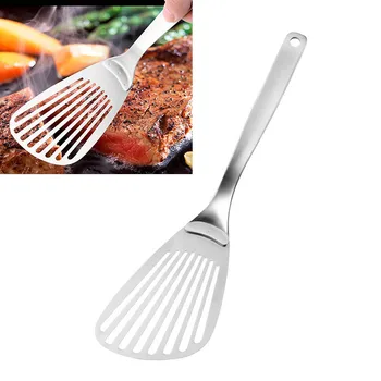 Stainless Steel Slotted Spatula Extra Wide Kitchen Turner Fish Grilled Cheese Frying Pancake Spatula
Stainless Steel Slotted Spatula Extra Wide Kitchen Turner Fish Grilled Cheese Frying Pancake Spatula