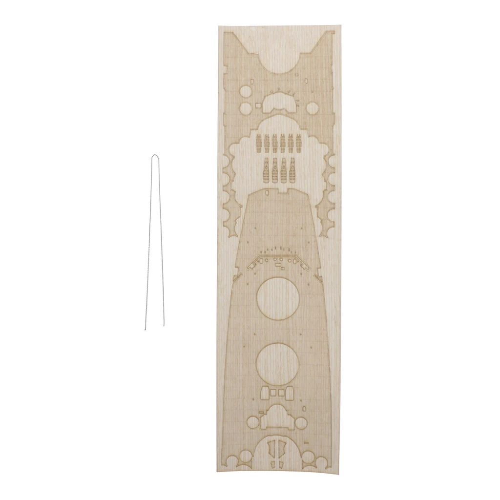 Wood Deck For 78030 1/350 Scale Japanese Yamato Accs Wood Deck For 78030 1/350 Scale Japanese Yamato Accs
