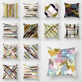 18 "square polyester bolster with geometric pattern is suitable for sofa cushion household products
18 "square polyester bolster with geometric pattern is suitable for sofa cushion household products