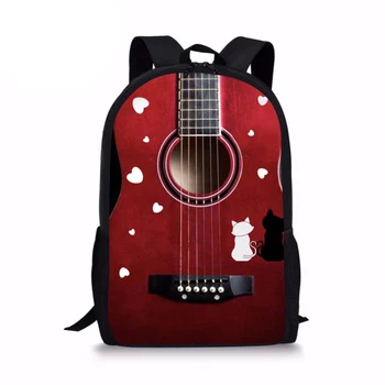 Customzied Personalized Little Girls School Backpack Toddler Boys Bookbag Guitar Pattern Primary Kids Bagpack 16inch 
Customzied Personalized Little Girls School Backpack Toddler Boys Bookbag Guitar Pattern Primary Kids Bagpack 16inch