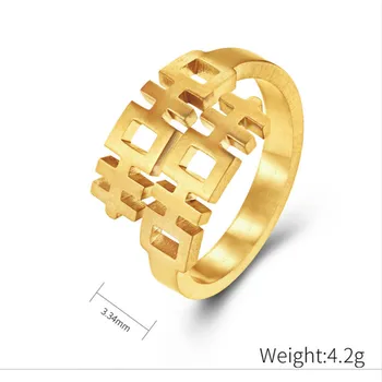 High Quality Chinese Style Double Happiness Trendy People's Ring Ethnic Style Word Hip-hop Male Titanium Steel Jewelry Anillo
High Quality Chinese Style Double Happiness Trendy People's Ring Ethnic Style Word Hip-hop Male Titanium Steel Jewelry Anillo