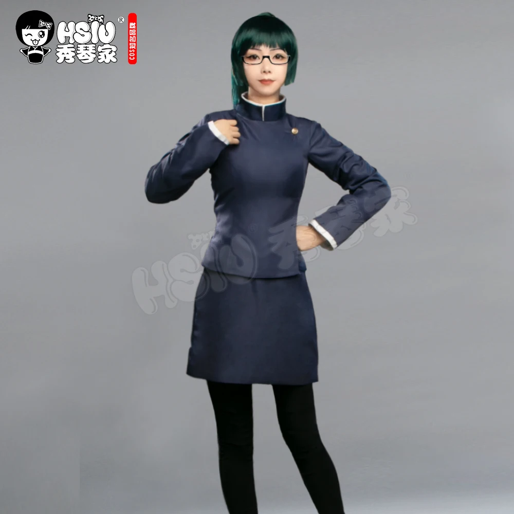 Zenin Mai Clothing Maki Anime Jujutsu Kaisen Cosplay Hsiu Dark Blue Slim Uniform 14 Zenin Mai Clothing Maki Anime Jujutsu Kaisen Cosplay Hsiu Dark Blue Slim Uniform -Zentai shop online H58f9654126f2427eb6074e8d6b4fdc45P.jpg