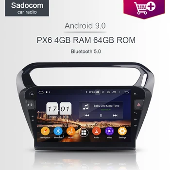 PX6 DSP 10.1" TDA7851 Android 10.0 64G 4GB RAM Car DVD Player car GPS RDS autoradio wifi Bluetooth 5.0 For PEUGEOT 301 2013-20
PX6 DSP 10.1" TDA7851 Android 10.0 64G 4GB RAM Car DVD Player car GPS RDS autoradio wifi Bluetooth 5.0 For PEUGEOT 301 2013-20