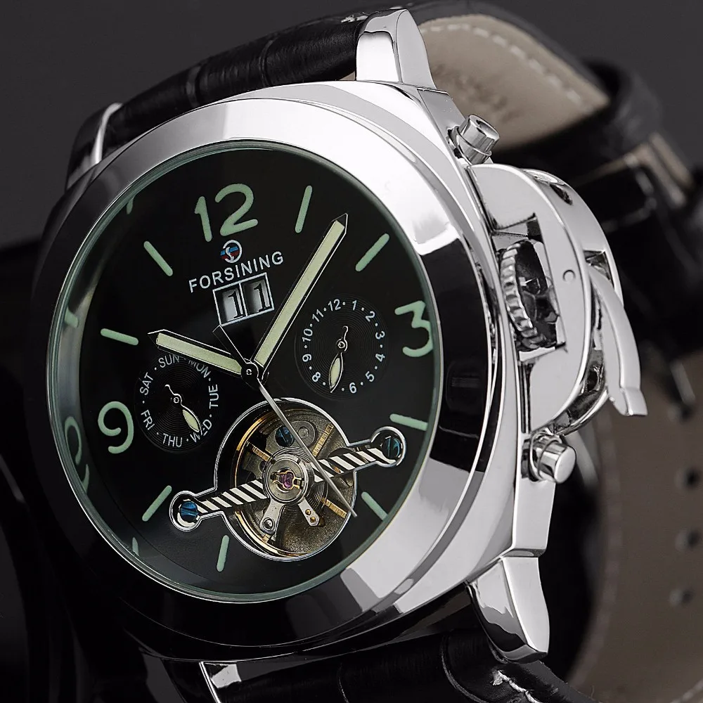Forsining Europe And America Fashion And Personality Hollow out Automatic Analog Watch Men's Genuine Leather Night Light Analog
Forsining Europe And America Fashion And Personality Hollow out Automatic Analog Watch Men's Genuine Leather Night Light Analog