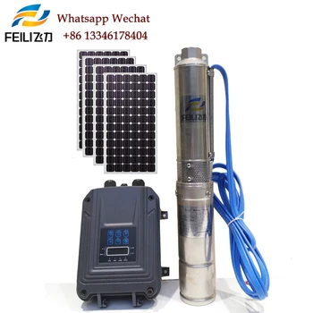 60m head automatic submersible solar powered borehole water pump 600w solar water pump for home use 
60m head automatic submersible solar powered borehole water pump 600w solar water pump for home use
