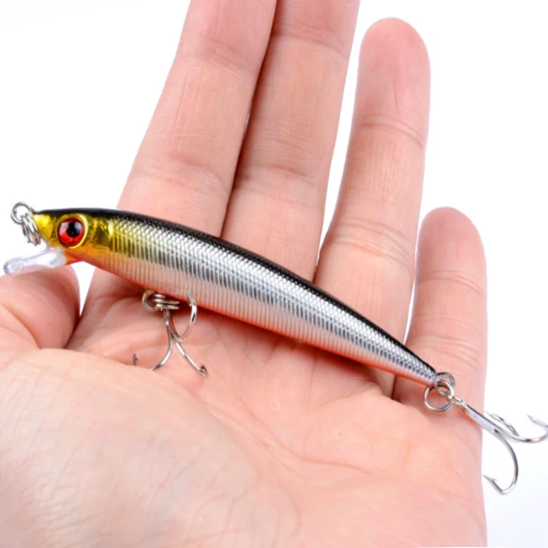1pcs Minnow Fishing lures 6.7g 8.5cm Peche Bass Trolling Artificial Hard Bait Crankbait Carp Fishing Tackle Beach Lake River
1pcs Minnow Fishing lures 6.7g 8.5cm Peche Bass Trolling Artificial Hard Bait Crankbait Carp Fishing Tackle Beach Lake River