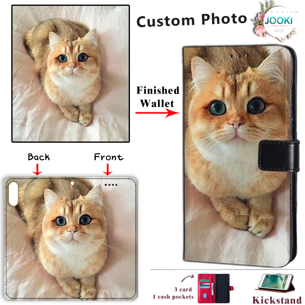 ForSumsang A30 Japan Classic Wallet Leather Case For Sumsang Galaxy Beautiful Customize Your Photo Design Cover | Мобильные телефоны