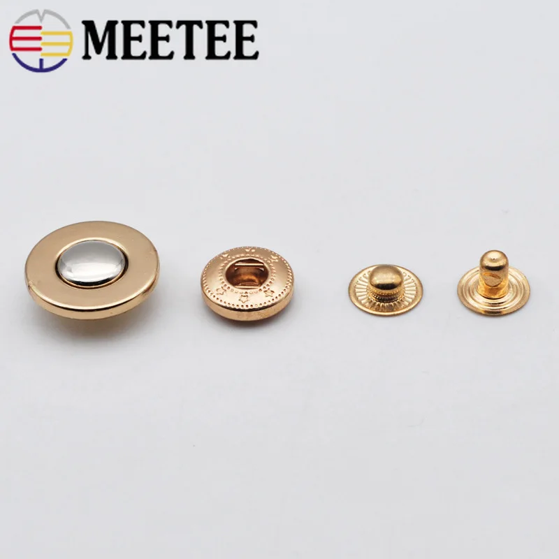 Meetee 20mm Fashion Metal Snap Buttons Down Coat Decorative Button Sewing Botones Outerwear Overcoat Fasteners Press Stud Buckle
Meetee 20mm Fashion Metal Snap Buttons Down Coat Decorative Button Sewing Botones Outerwear Overcoat Fasteners Press Stud Buckle