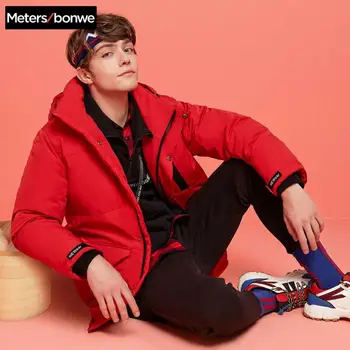 Metersbonwe Men's Winter Padded Jacket Parkas Casual Long Coat Warm Men Winter Sports Coat Windproof Padded Jacket Homme
Metersbonwe Men's Winter Padded Jacket Parkas Casual Long Coat Warm Men Winter Sports Coat Windproof Padded Jacket Homme