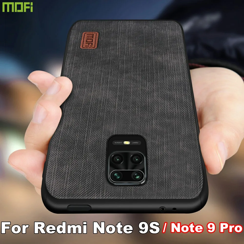 Чехол MOFi для телефона Mi redmi note 9 Pro max Силиконовый противоударный чехол из