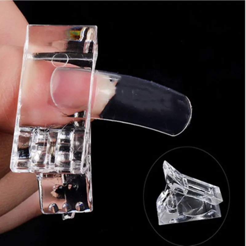 1pc /5Pcs/lot Plastic Fake Nail Tips Clip For Gel Finger Extension Quick Building Mold UV LED Nail Art Builder Manicure Tools
1pc /5Pcs/lot Plastic Fake Nail Tips Clip For Gel Finger Extension Quick Building Mold UV LED Nail Art Builder Manicure Tools
