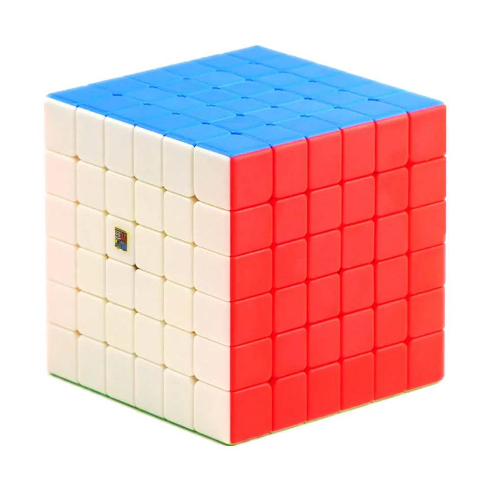 

Moyu Meilong 6x6 Magic Cube 61mm Size Stickerless 6x6x6 WCA Competition Learning&Educational Toys For Children Gift 6x6 v2 Cube