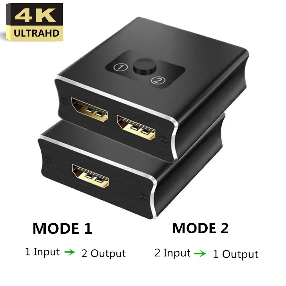 HDMI 2.0 2 в 1 выход Выход Bi- direction двунаправленный 0 переключатель Hub HDCP 3D p 4K разрешение