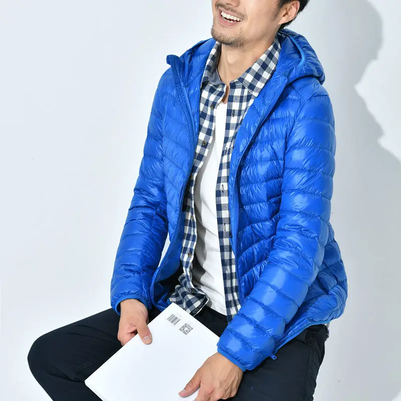 Autumn and Winter Lightweight down Coat Men's Slim Style in Korean Version Short Fashion plus Size Thicken Men's Jacket
Autumn and Winter Lightweight down Coat Men's Slim Style in Korean Version Short Fashion plus Size Thicken Men's Jacket