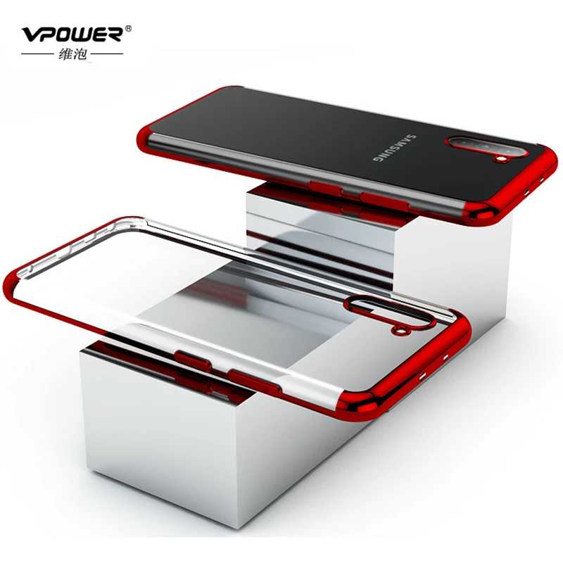 For Samsung Note 10 / Note 10 Plus Cases Vpower Painted Frame Clear Soft Silicone Phone Cases For Galaxy Note 10 Plus Back Cover
For Samsung Note 10 / Note 10 Plus Cases Vpower Painted Frame Clear Soft Silicone Phone Cases For Galaxy Note 10 Plus Back Cover
