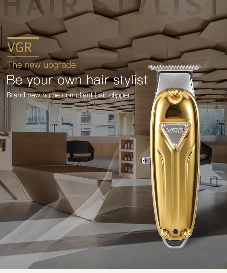VGR 2 Styles Electric Hair Clipper Full Metal Rechargeable Trimming Carving Razor Electric Cutter Styling Hair Cutting Machine
VGR 2 Styles Electric Hair Clipper Full Metal Rechargeable Trimming Carving Razor Electric Cutter Styling Hair Cutting Machine