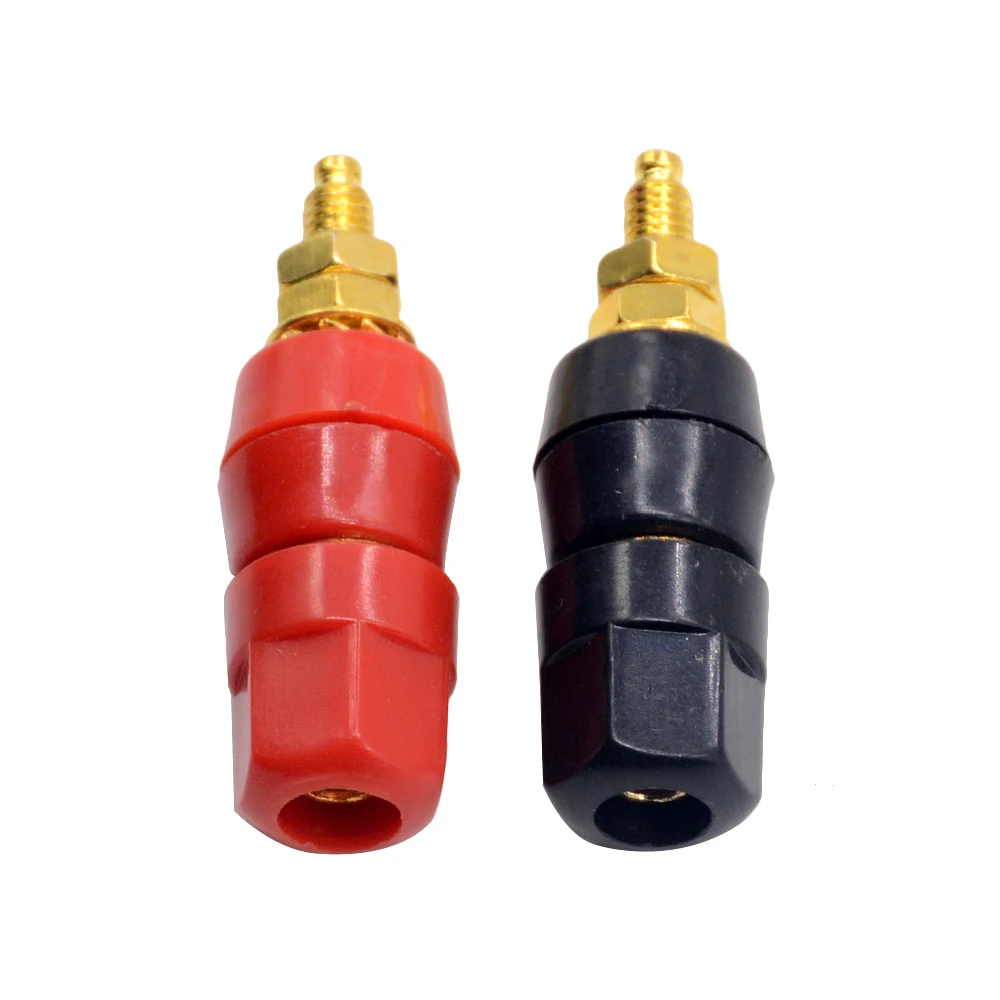 1PCS 4mm Terminals Red Black Connector Amplifier Terminal Binding Post Banana Speaker Plug Jack Adapter Socket
1PCS 4mm Terminals Red Black Connector Amplifier Terminal Binding Post Banana Speaker Plug Jack Adapter Socket