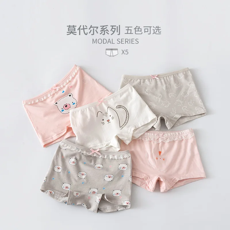 Girl'S Underwear Summer Breathable Thin Cartoon Pattern Boxers Loose-Fit Cute Little Girl Solid Color Water-Absorbing Underwear
Girl'S Underwear Summer Breathable Thin Cartoon Pattern Boxers Loose-Fit Cute Little Girl Solid Color Water-Absorbing Underwear