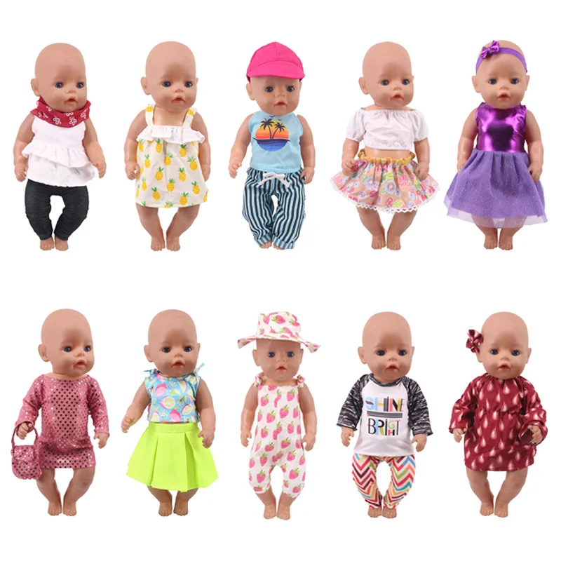 12 видов стилей куклы одежда юбки для 18 дюймов американская кукла и 43 см