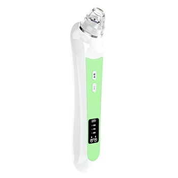 

WiFi Wireless Blackhead Vacuum Remover 20X 5.0MP Camera Visual Electric Facial Pore Suction Acne Removal Cleaner(Green)