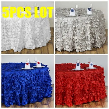5PCS Taffeta Embroidered Tablecloth Round Rectangle Table Cloth For Wedding Event Decoration
5PCS Taffeta Embroidered Tablecloth Round Rectangle Table Cloth For Wedding Event Decoration