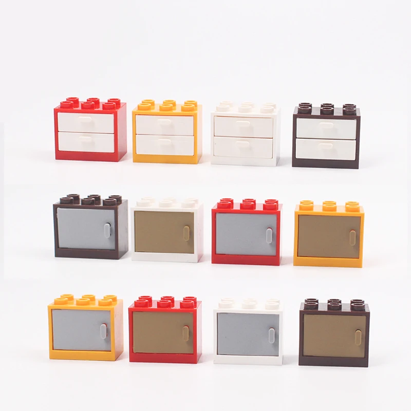 DIY Assembled Building Blocks Accessories Drawer Combination Cabinet 5 Pieces Small Building Block Toys for Children
DIY Assembled Building Blocks Accessories Drawer Combination Cabinet 5 Pieces Small Building Block Toys for Children