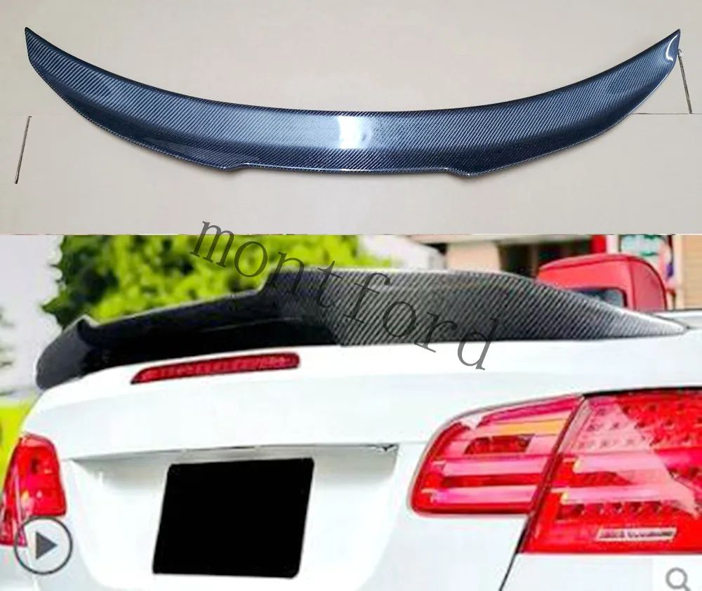Carbon Fiber Rear Trunk Spoilers for BMW 3 Series E93 Convertible Carbon Spoiler 2007 - 2013
Carbon Fiber Rear Trunk Spoilers for BMW 3 Series E93 Convertible Carbon Spoiler 2007 - 2013