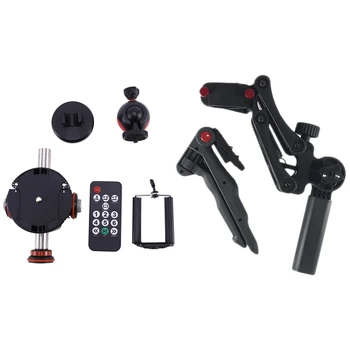 Camera Video Track Dolly Motorized Electric Slider Motor Dolly Truck with Dual Handle Grip Gimbal Hold Arm 
Camera Video Track Dolly Motorized Electric Slider Motor Dolly Truck with Dual Handle Grip Gimbal Hold Arm