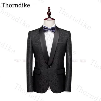 Thorndike Shawl Lapel Men's Suit Jackets Black Jacquard Men Blazers Slim Fit Men's Wedding Wear Suit Coats Groom Tuxedos 2020
Thorndike Shawl Lapel Men's Suit Jackets Black Jacquard Men Blazers Slim Fit Men's Wedding Wear Suit Coats Groom Tuxedos 2020