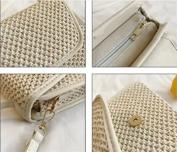 Women's Handbag Straw Bag Handbag Fashion Crossbody Bag Bohemian Hand-woven Rattan Bag Shoulder Bag
Women's Handbag Straw Bag Handbag Fashion Crossbody Bag Bohemian Hand-woven Rattan Bag Shoulder Bag