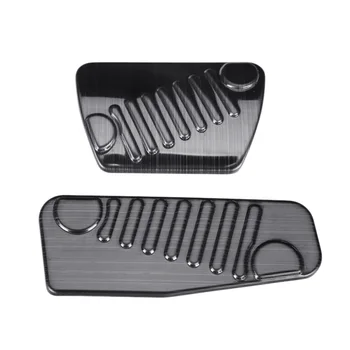 Titanium Black Stainless Steel Car Accelerator Pedal Brake Pedal for Jeep Wrangler Jl 2018 2019 2020
Titanium Black Stainless Steel Car Accelerator Pedal Brake Pedal for Jeep Wrangler Jl 2018 2019 2020