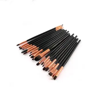 20pcs/Sets Makeup Brushes Eye Shadow Foundation Eyebrow Lip Brush Make up Brushes Tool Soft Synthetic Hair 4 Colors
20pcs/Sets Makeup Brushes Eye Shadow Foundation Eyebrow Lip Brush Make up Brushes Tool Soft Synthetic Hair 4 Colors