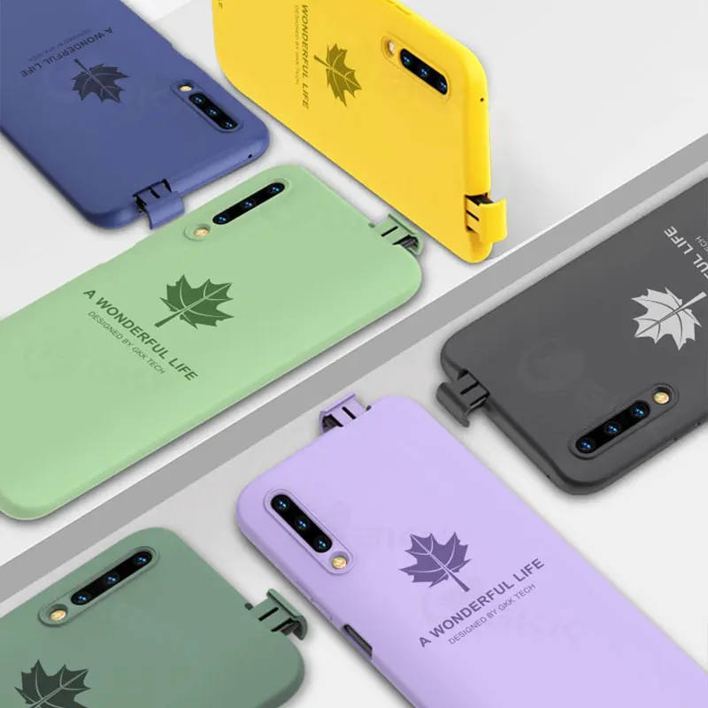 Жидкий силиконовый чехол для Huawei Honor 9X Y9s защитный с подъемной камерой Pro P smart Z Y9