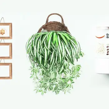 Artificial Flowers Plants Wall Hanging Chlorophytum Potted Green Plants PVC Fake Simulation Flower Living Room Decoration Decor
Artificial Flowers Plants Wall Hanging Chlorophytum Potted Green Plants PVC Fake Simulation Flower Living Room Decoration Decor